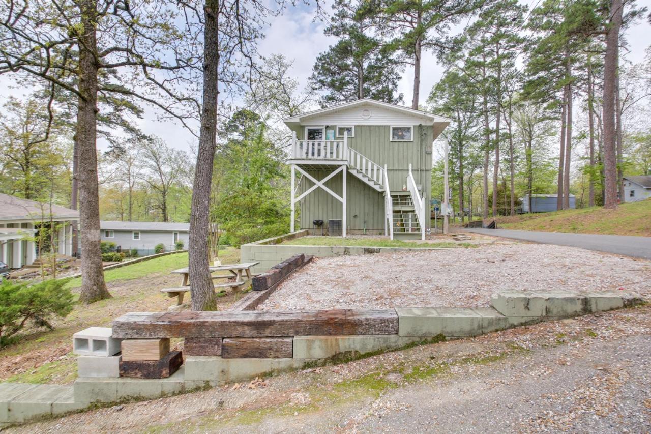 Cozy Lake Cabin With Dock In Hot Springs Natl Park Villa Lake Hamilton Exterior foto