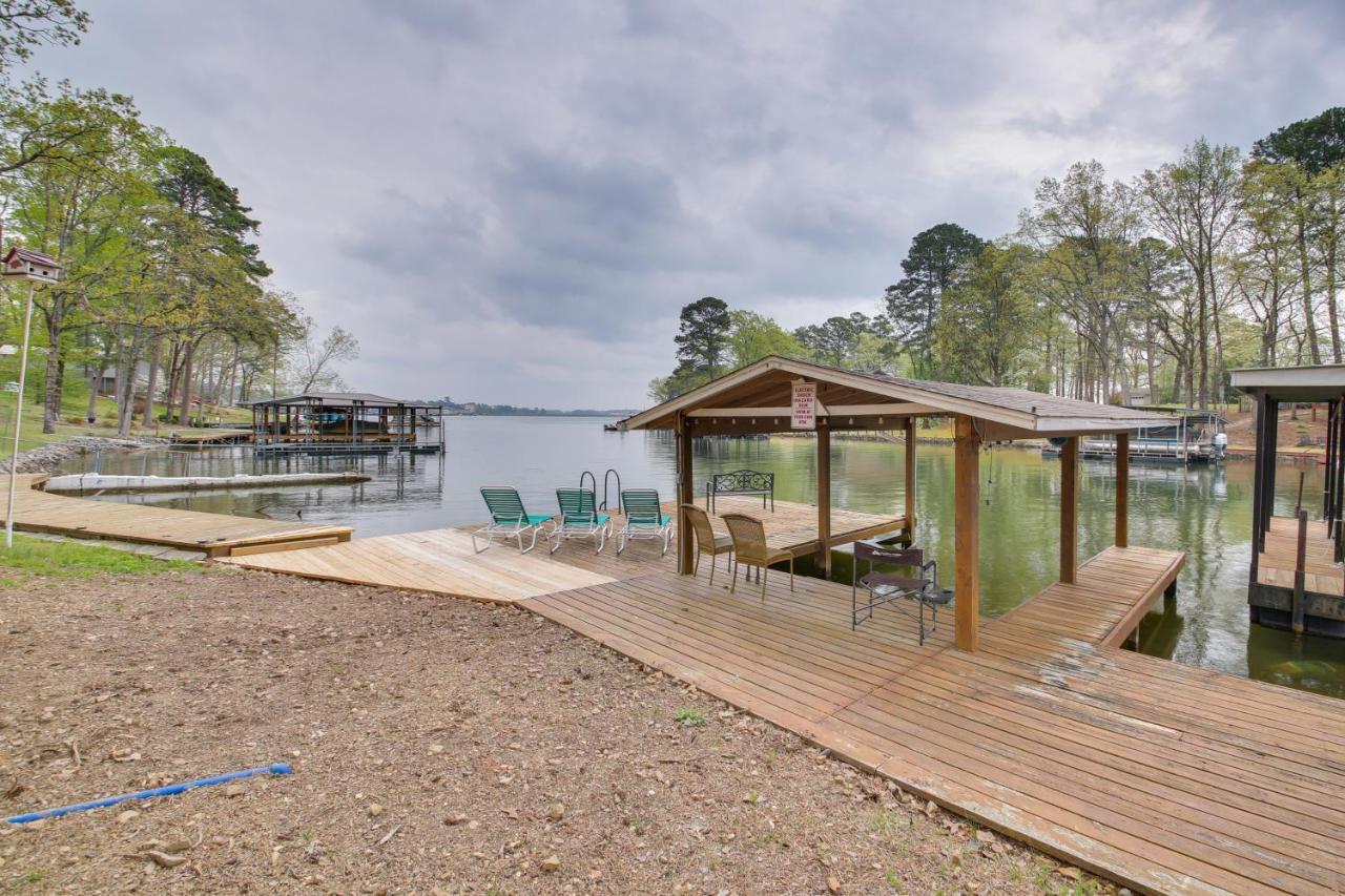 Cozy Lake Cabin With Dock In Hot Springs Natl Park Villa Lake Hamilton Exterior foto