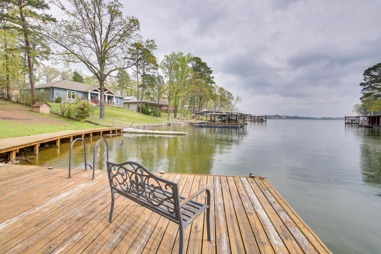 Cozy Lake Cabin With Dock In Hot Springs Natl Park Villa Lake Hamilton Exterior foto