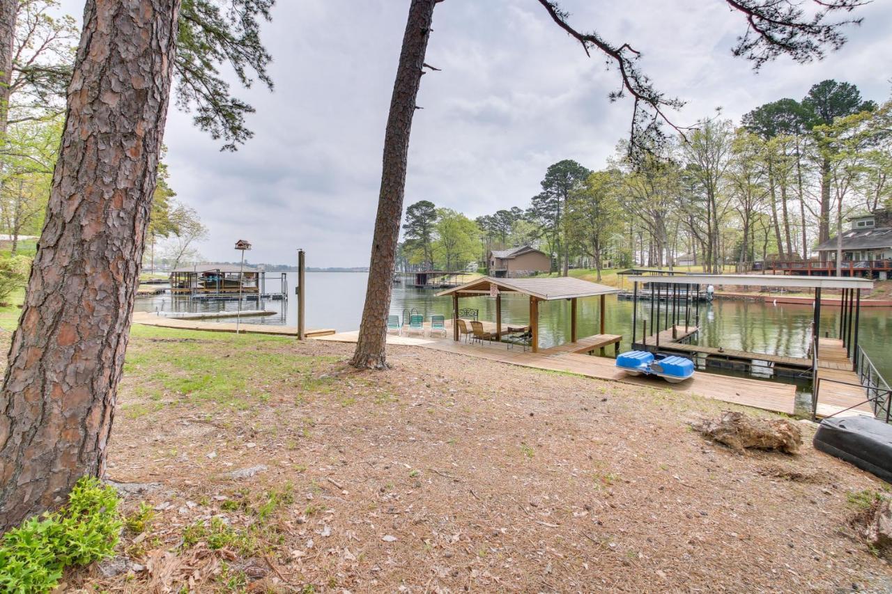 Cozy Lake Cabin With Dock In Hot Springs Natl Park Villa Lake Hamilton Exterior foto